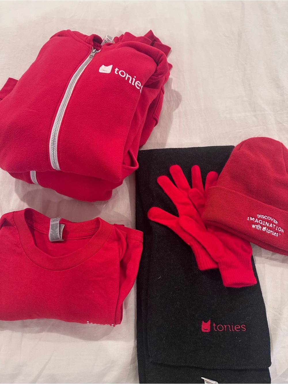 Tonies brand gear - Hoodies, long sleeve tee, Beanie & scarf